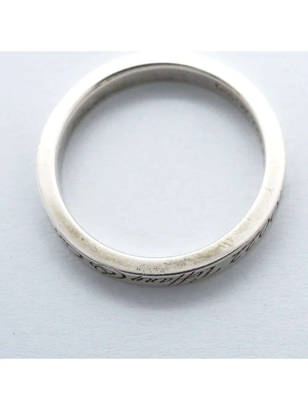 Tiffany & Co Ring Notes 925 Sterling Silver
